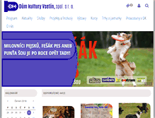 Tablet Screenshot of dkvsetin.cz